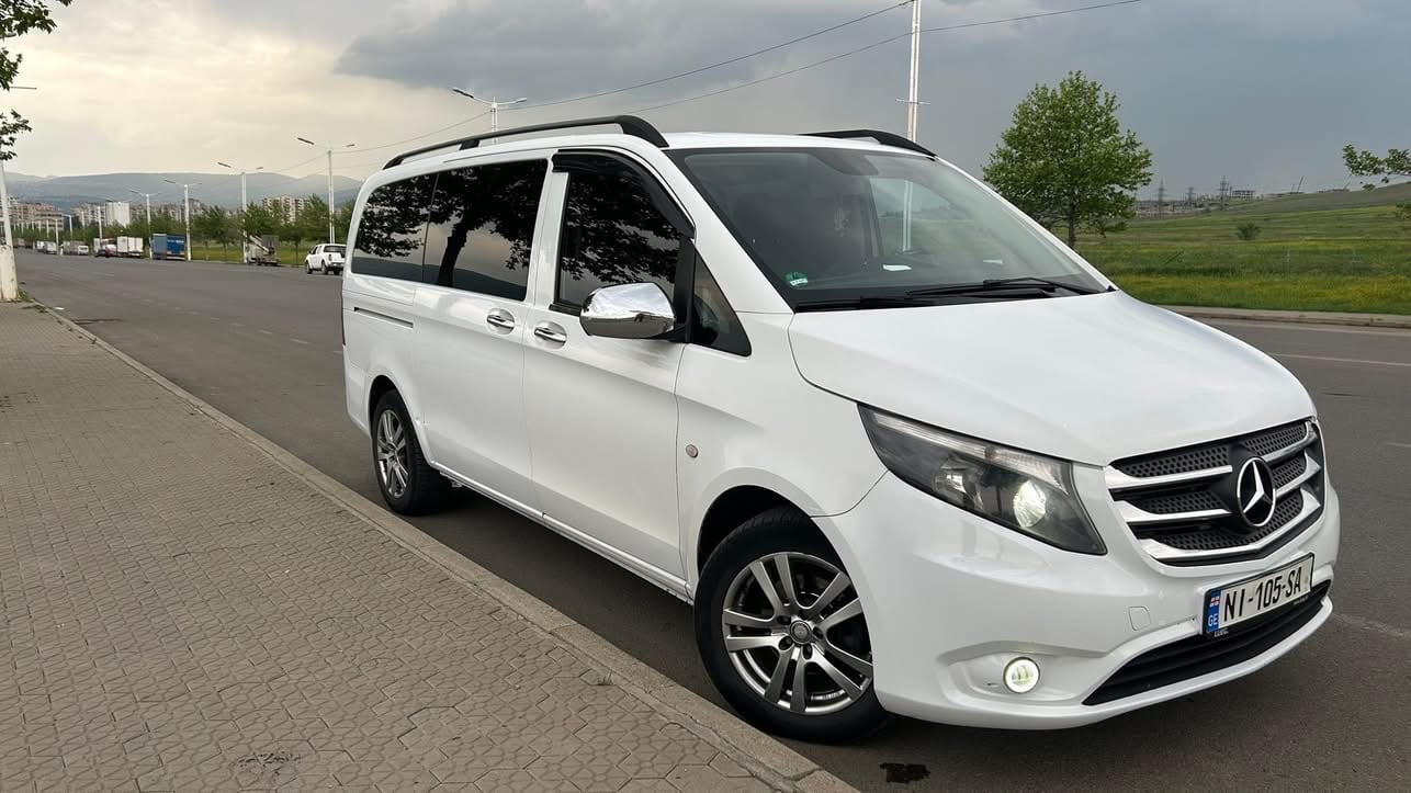 Minivan of driver Goga — Yerevan to Tbilisi transfer