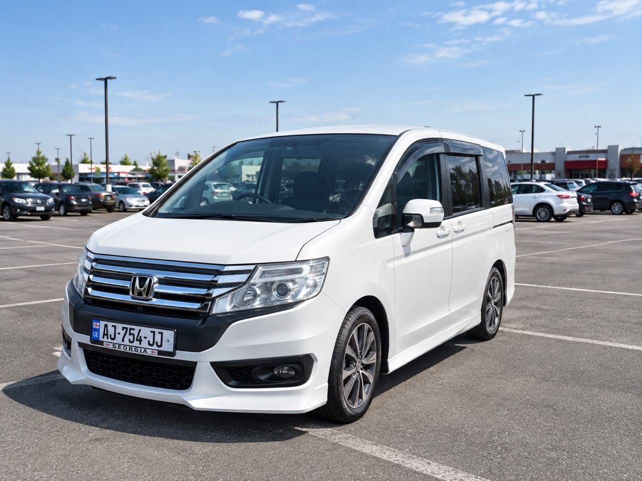 Minivan of driver Badri — Kutaisi to Yerevan transfer