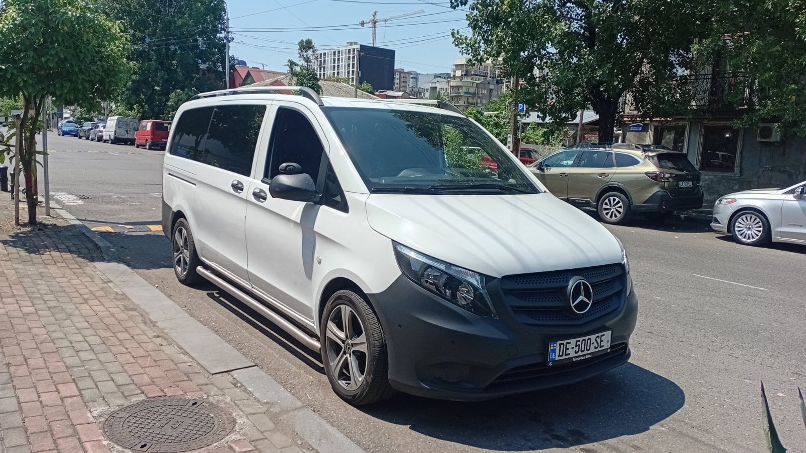Minivan of driver Jacob — Batumi International Airport (BUS) to Bakhmaro transfer