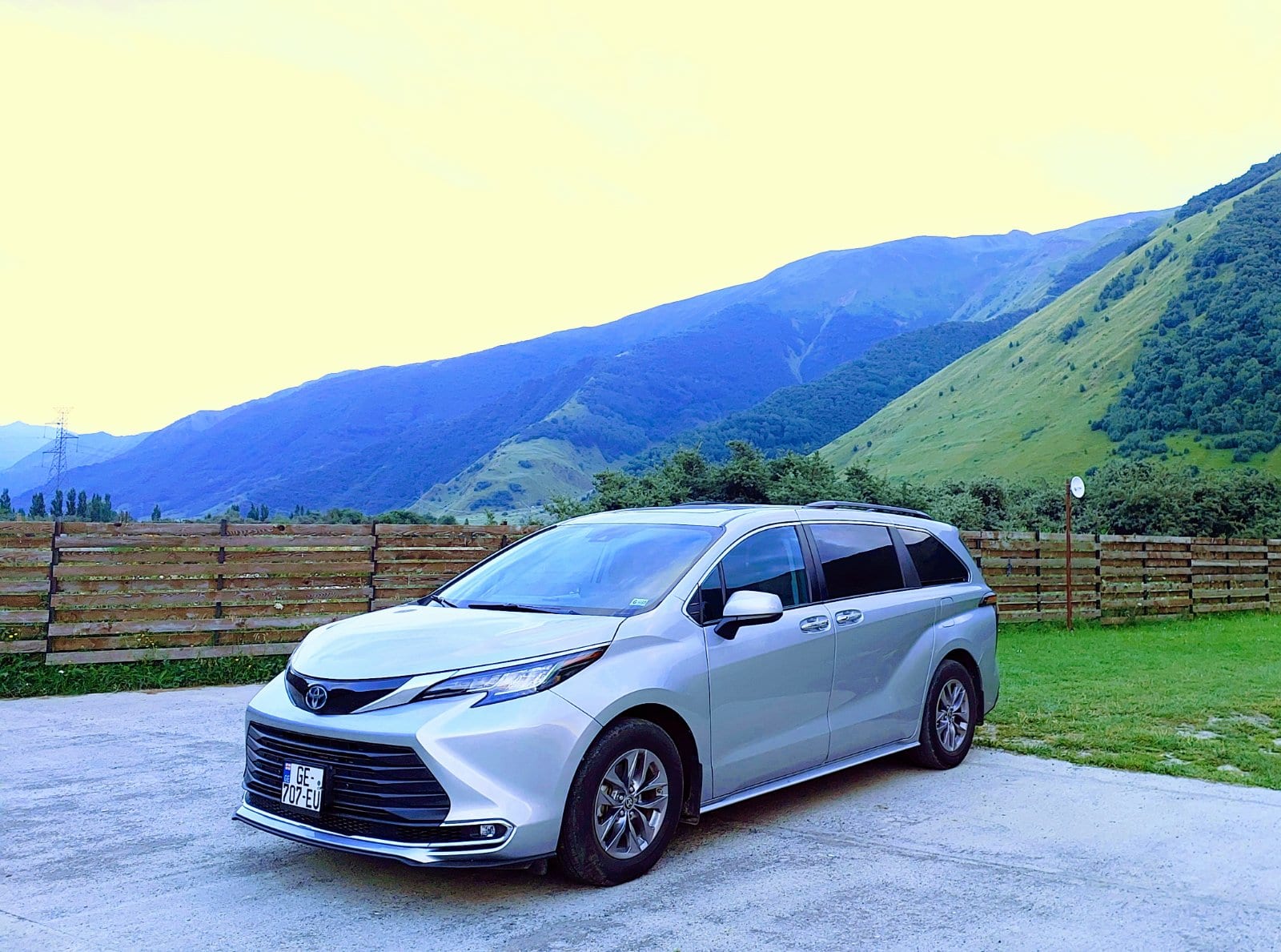 Minivan of driver Lado — Gomismta to Kutaisi transfer